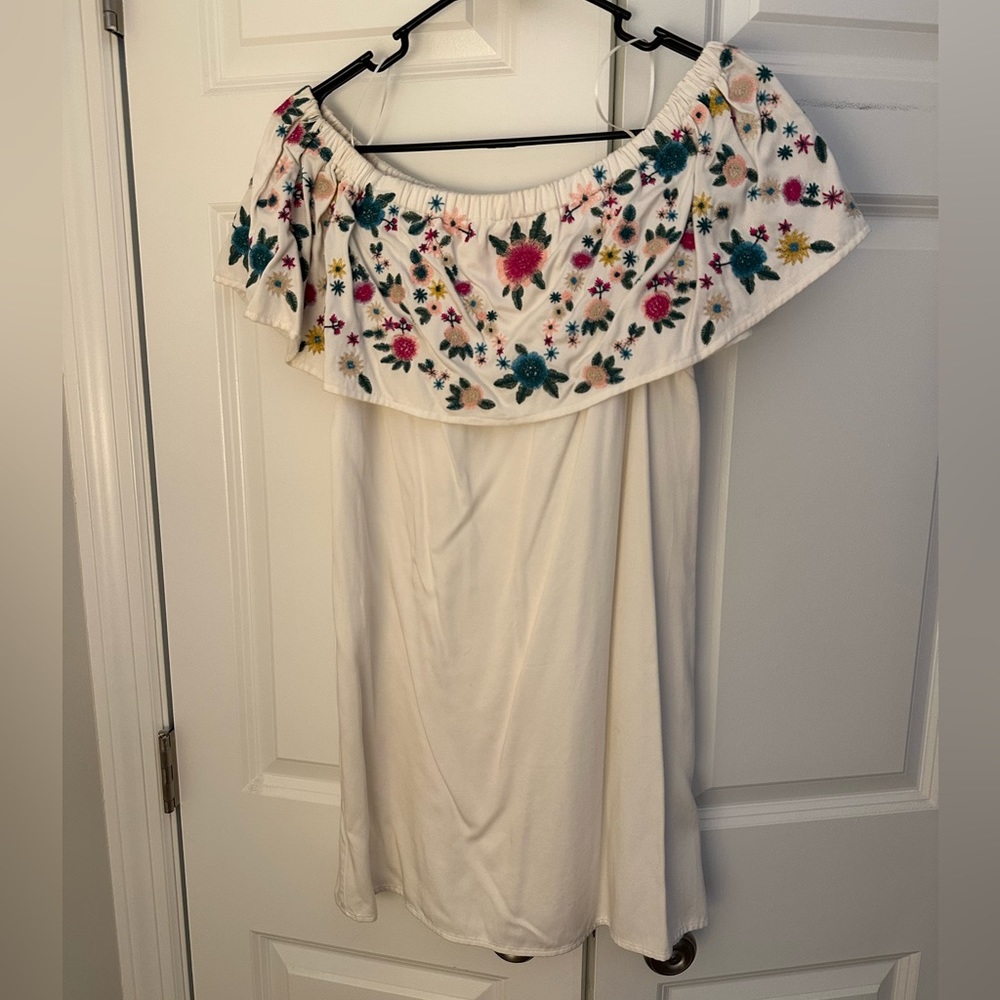 Sugar + Lips embroidered dress